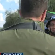 İsrail askerlerinden A Haber muhabirine müdahale