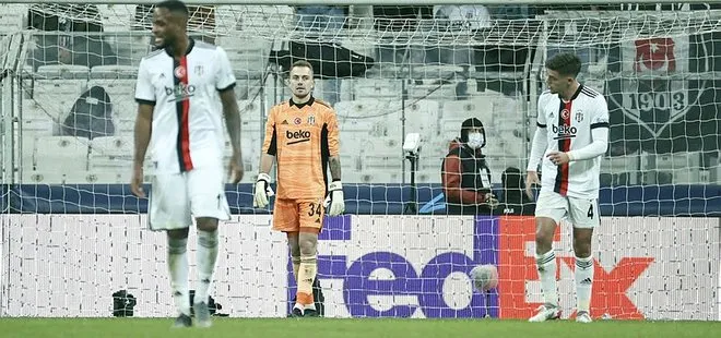 Beşiktaş: 1 - Ajax: 2 MAÇ SONUCU | Kara Kartal Avrupa’ya veda etti