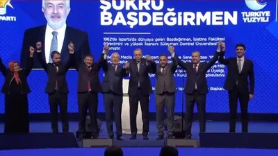 AK Parti Isparta adayı...