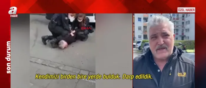 Alman polisinden Türk iş insanına saldırı! Yaşadığı dehşeti A Haber'e anlattı: Sonumun George Floyd gibi olmasından korktum - 2
