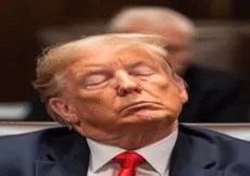 Trump tarihi duruşmada uyuyakaldı