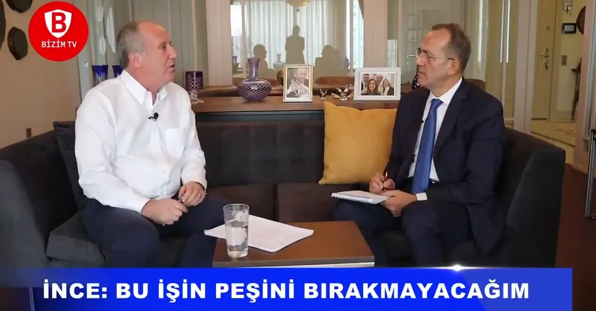 Muharrem İnce'den Kemal Kılıçdaroğlu'nu kumpas kurmakla suçladı