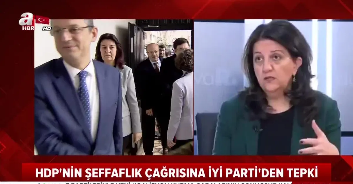 HDP'nin şeffaflık çağrısına İYİ Parti'den tepki! ''CHP bunun hesabını versin''