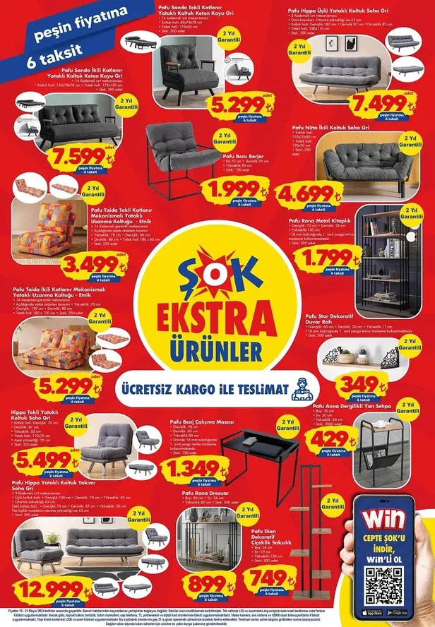 ŞOK 20 Mayıs aktüel ürünler kataloğu yayınlandı! ŞOK’a kamp sandalyesi, taşınabilir kahve makinesi, güneş paneli, Baymak klima uyguna geliyor - 6