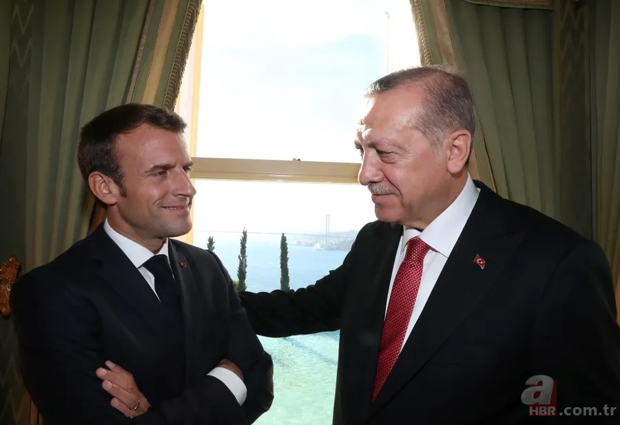 Fransa Cumhurbaşkanı Macron İstanbul'a geldi 14