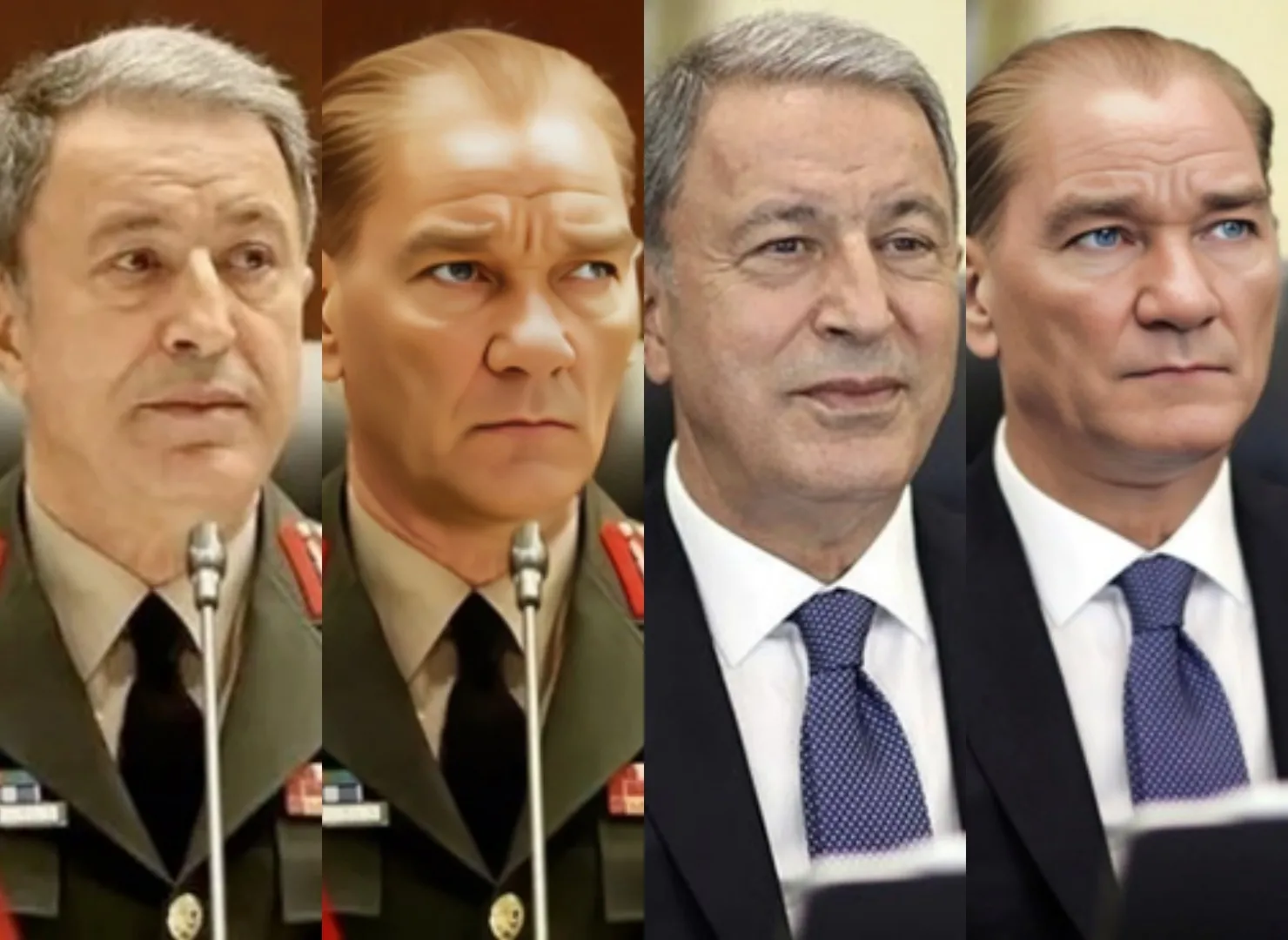 Yapay zeka denen fotoğraflar photoshop çıktı! CHP'nin sahiplendiği Atatürk fotoğraflarının orijinali Hulusi Akar'a ait