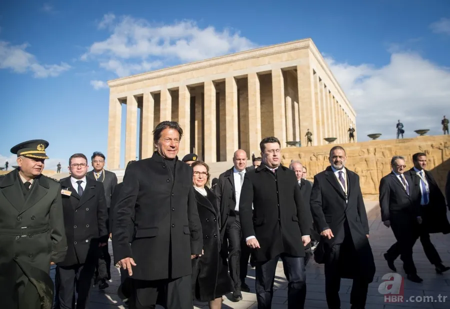 Başkan Erdoğan, Pakistan Başbakanı Khan’ı kabul etti 13