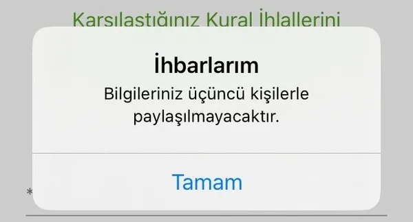 Hayat Eve Sığar uygulamasında yeni özellik! Artık ihbar edilebilecek! - 3