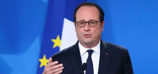Hollande, Macron’a oy verilmesi çağrısını yineledi