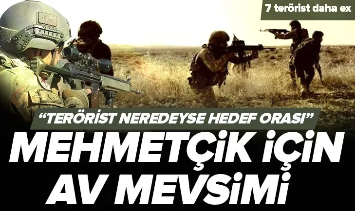 Mehmetçik terörist avına devam ediyor