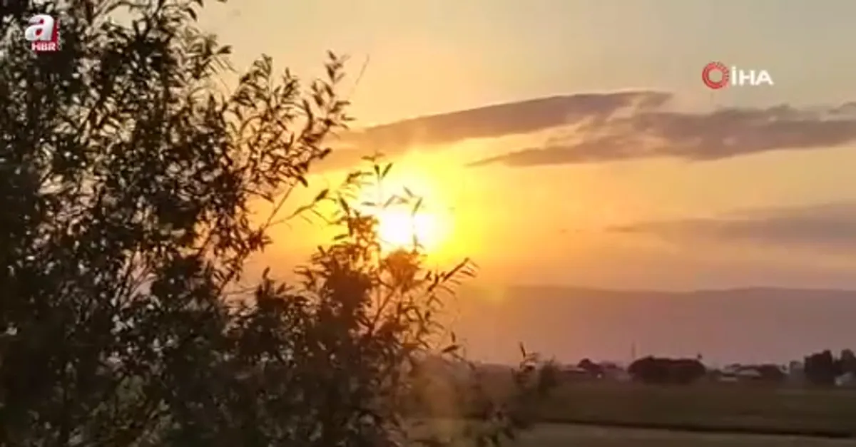 Ardahan’da gün doğumu mest etti