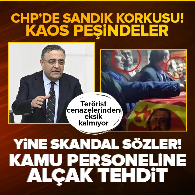 Bir skandal daha! Kamu görevlilerini tehdit etti