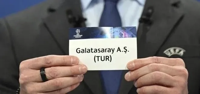 Galatasaray’ın rakibi belli oldu!
