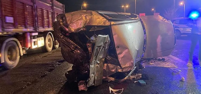 Başkentte feci kaza! 1 ölü 2 yaralı