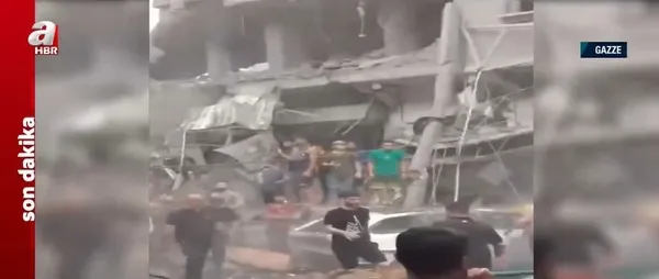 İsrail Cibaliye’deki mülteci kampını vurdu! Çok sayıda ölü ve yaralı var! İşte vurulan kamptan ilk görüntüler...