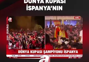 DÜNYA KUPASI İSPANYA'NIN