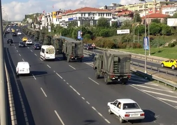 E-5'teki askeri araçlık konvoyun nereye gittiği ortaya çıktı