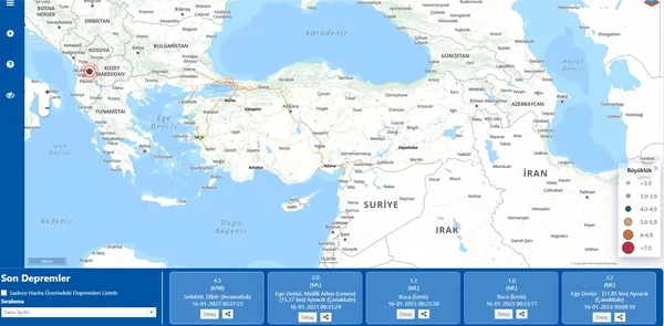 Arnavutluk’ta deprem meydana geldi! AFAD açıkladı | 2023 son depremler listesi