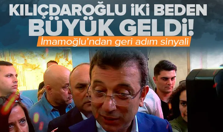 İmamoğlu’ndan geri adım sinyali!