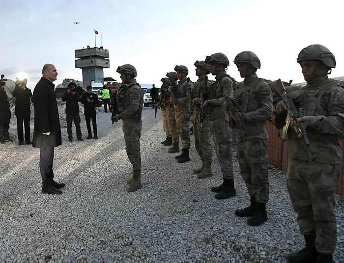 A Haber Van-İran sınırındaki duvar hattını görüntüledi