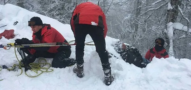 Kocaeli’de 20 metre yükseklikten düşen turisti jandarma kurtardı
