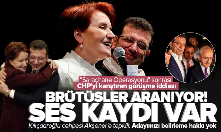 Akşener’in İmamoğlu hamlesi CHP’yi karıştırdı!