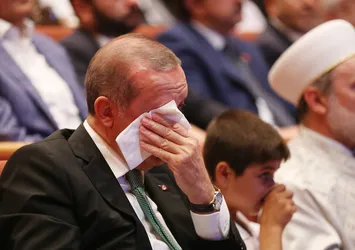 Cumhurbaşkanı Erdoğan'ı ağlatan mektup