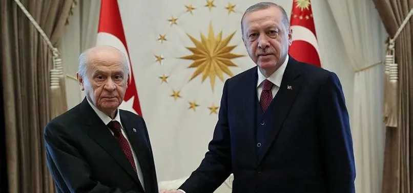 Başkan Erdoğan'dan Devlet Bahçeli'ye geçmiş olsun ziyareti