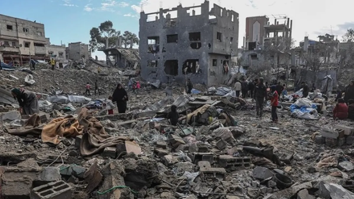 Siyonist rejimi Gazze'deki sığınma merkezlerini hedef aldı: 78 Filistinli öldü