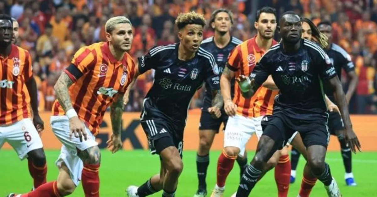 Beşiktaş - Galatasaray maçı ilk 11’leri…