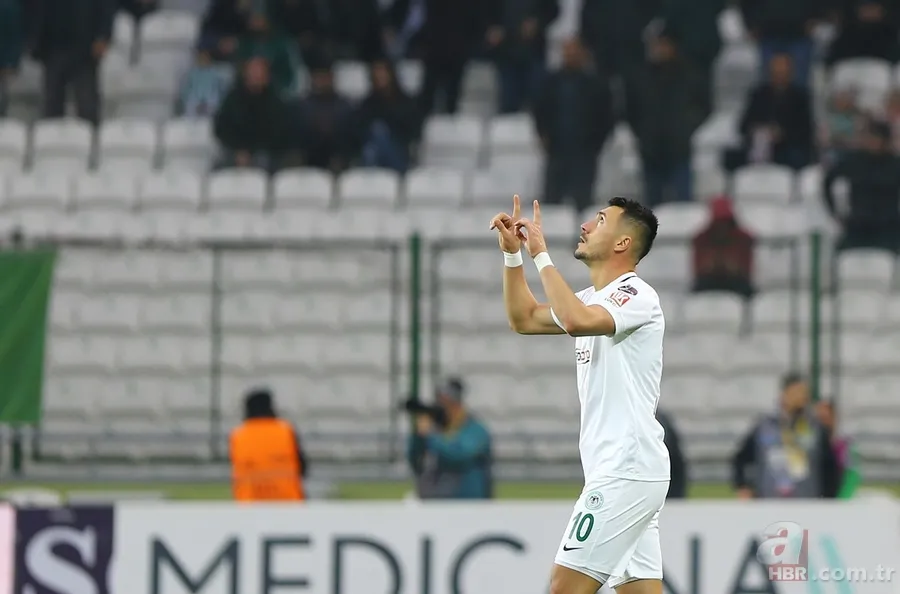 Konyaspor Kasımpaşa maçında gol düeollosu yaşandı 14