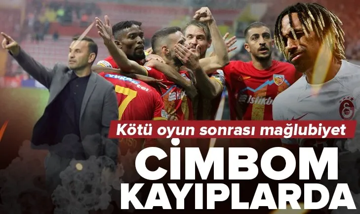 Galatasaray kayıplarda!