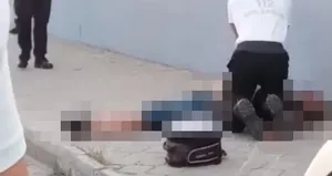 Yol kesince kurşunların hedefi oldu