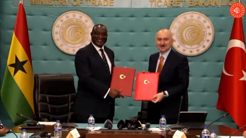 Türkiye ile Gana arasında imzalar atıldı! Hedef 1 milyar dolar