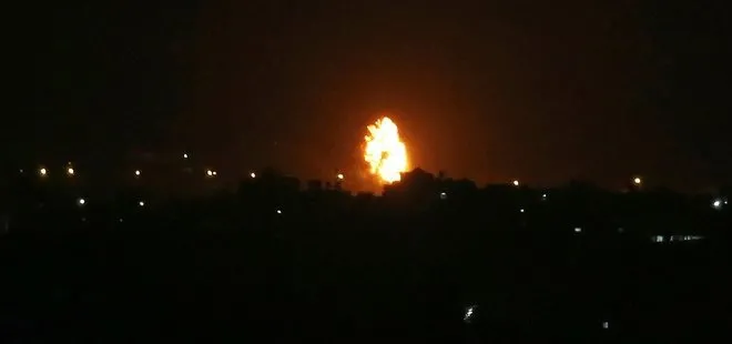 Son dakika: İşgalci İsrail’den Gazze’ye hava saldırısı