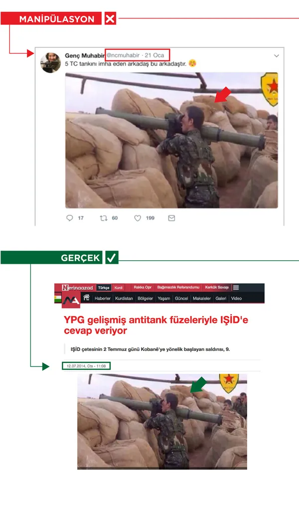 Afrin operasyonuyla ilgili sosyal medyada üç yalan daha