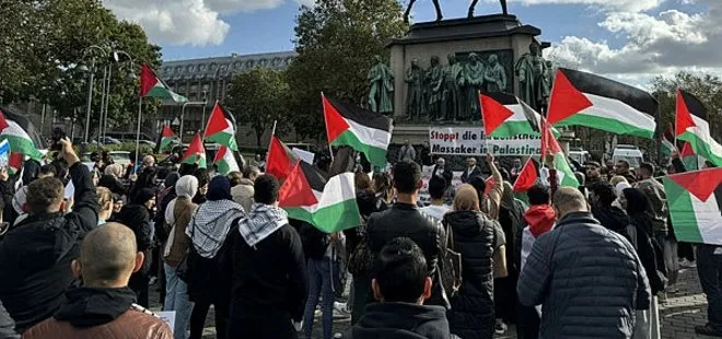 Almanya’da ’Filistin’e destek’ gösterisine izin verilmedi!