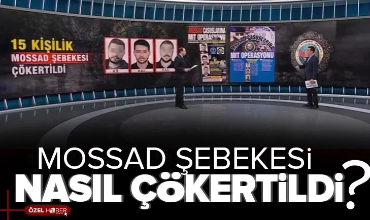 MİT’ten MOSSAD’ın casuslarına operasyon! 15 kişilik ekip tutuklandı