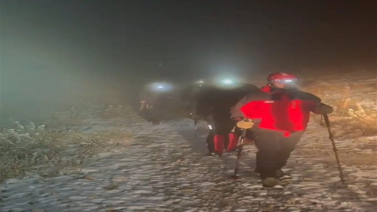 Niğde'de Aladağlar'da kaybolan 4 öğrenci kurtarıldı