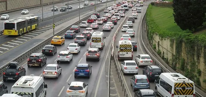 Son dakika: 15 Temmuz Şehitler Köprüsü’nde trafik yoğunluğu