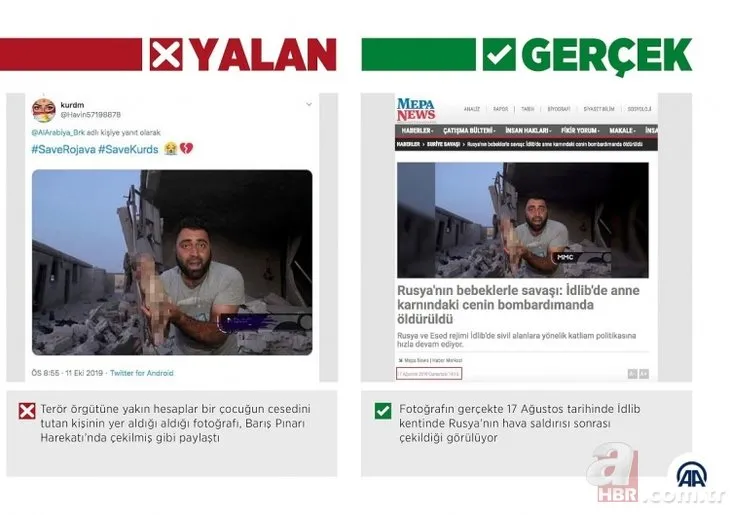 Terör sevicilerin son yalanı!