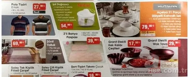 BİM aktüel ürünler kataloğu 24 Mayıs yayında! BİM 21 Mayıs indirimli ürünler neler? 10