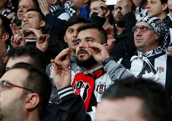 Beşiktaş'tan sessiz tezahürat
