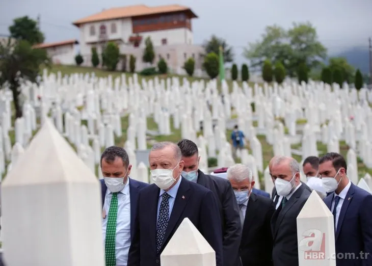 Başkan Erdoğan’a Bosna Hersek’te sevgi seli