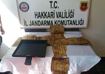 Hakkari'de tarihi İncil ele geçirildi