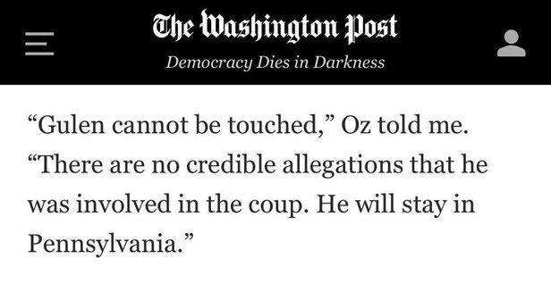 Son dakika: Pensilvanya’dan aday olan Mehmet Öz FETÖ elebaşı Fetullah Gülen’i savundu: Darbeye karıştığına dair iddialar inandırıcı değil - 1