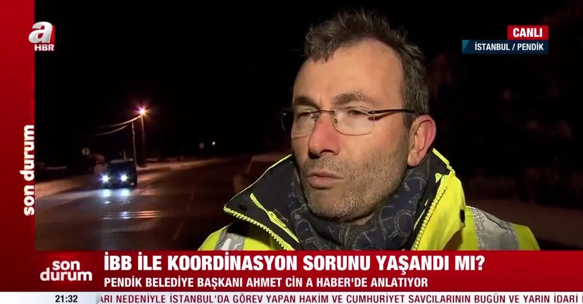 Pendik Belediye Başkanı Ahmet Cin: İBB kum yerine tuz verdi