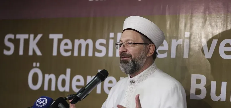 Diyanet İşleri Başkanı Ali Erbaş'tan önemli mesajlar! İyilik için bir araya gelenler güçlü olursa...