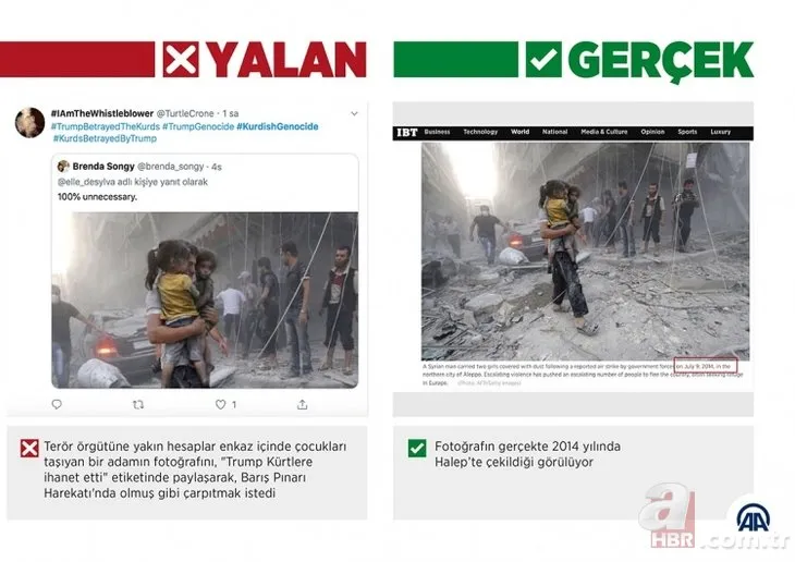 Terör sevicilerin son yalanı!