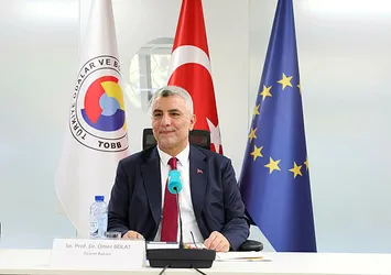 Ticaret Bakanı Bolat Brüksel'de üst düzey temaslarda bulundu
